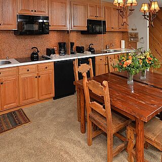 Vantage Point — Kitchen and Dining Area