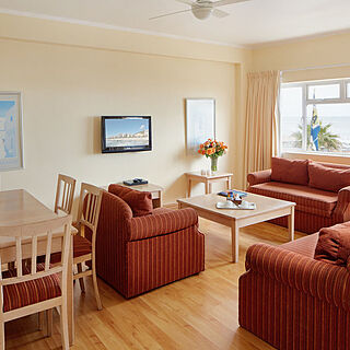 Riviera Suites — Living and Dining Area