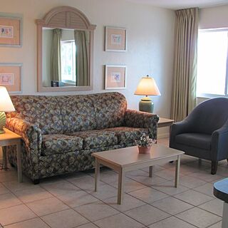 Enchanted Isle Resort — Living Area