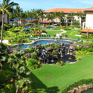 Marriott's Waiohai Beach Club — Grounds Pool View