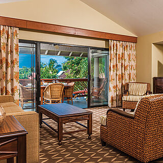 Club Wyndham Kona Hawaiian Resort &mdash; Sample living area