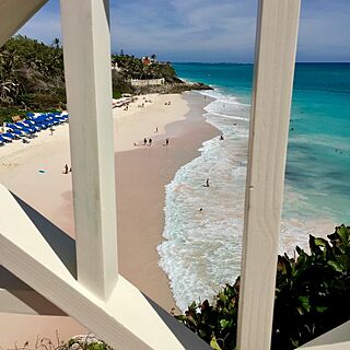 Crane Beach Resort — Sample balcony view