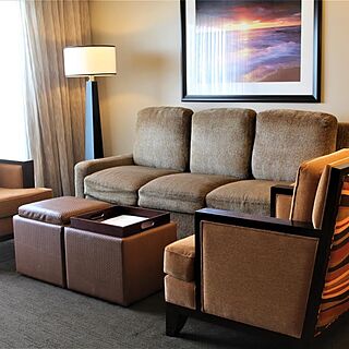 Hilton Vacation Club Kaanapali Beach — Sample Living Area