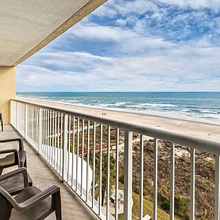 Wyndham Westwinds — Sample unit balcony