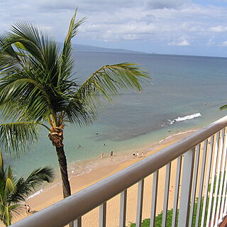 Hilton Vacation Club Kaanapali Beach — Sample Balcony