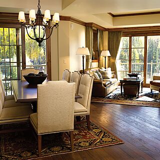 The Ritz-Carlton Club, Vail — Living and Dining Area