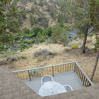 The Lodge at Eagle Crest Resort — Sample unit deck view