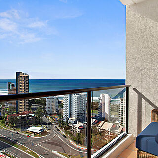 Marriott Vacation Club at Surfers Paradise — Sample unit balcony