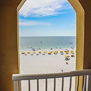 Coral Reef Beach Resort — Sample Balcony