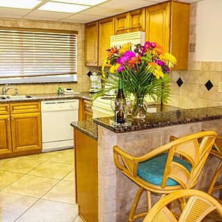Coral Reef Beach Resort — Sample Kitchen