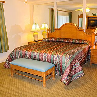 Coral Reef Beach Resort — Sample Bedroom