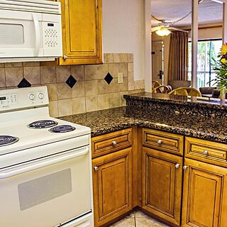 Coral Reef Beach Resort — Sample Kitchen
