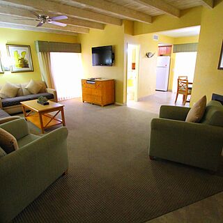 Desert Isle Resort — Living Area