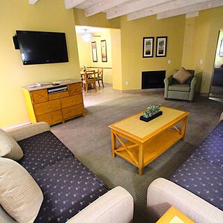 Desert Isle Resort — Living Area