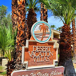Desert Vacation Villas — Entrance