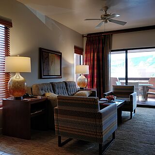 Hyatt Pinon Pointe — Sample Living area in one- and two-bedroom units