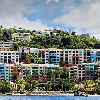 Marriott's Frenchman's Cove — Resort Exterior from Beach
