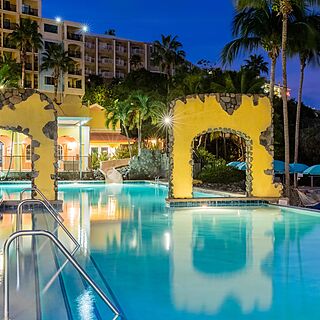 Marriott's Frenchman's Cove — Pool With Loungers and Umbrellas