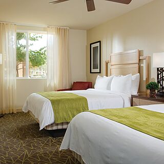 Marriott's Shadow Ridge II - The Enclaves &mdash; Sample Doubles Bedroom