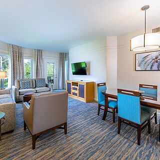 Marriott's Cypress Harbour Villas &mdash; Sample Living Area