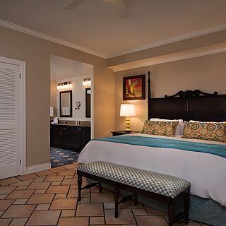Marriott's St. Kitts Beach Club — Sample unit bedroom