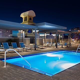 Marriott's Grand Chateau &mdash; Pool Area With Loungers and Cabanas