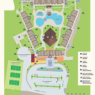 The Royal Islander — Resort Map - Sec A
