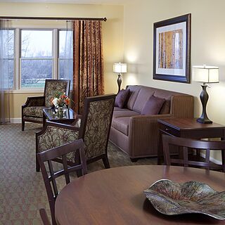 Holiday Inn Club Vacations at Lake Geneva Resort — Living Area