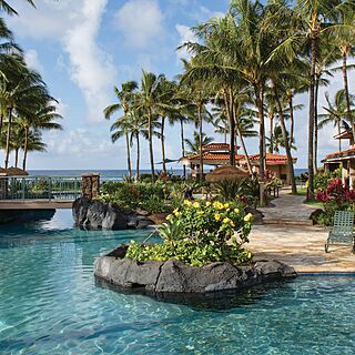 Marriott's Waiohai Beach Club — Pool With Beach View