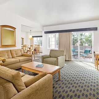 WorldMark Cathedral City &mdash; Living Area