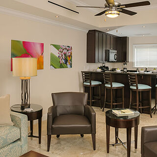 The Residence Club at Grande Bay Resort — Living Area