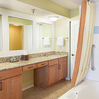Shore Crest Vacation Villas I &mdash; Sample Bathroom
