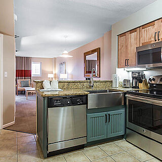 Shore Crest Vacation Villas I &mdash; Sample Kitchen