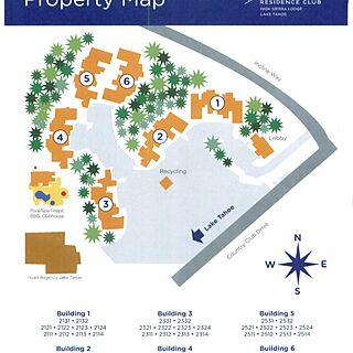 Hyatt High Sierra Lodge — Property Map