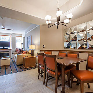 Marriott's Summit Watch — Sample Living and Dining Area
