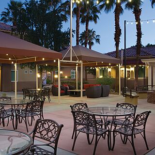 Marriott's Desert Springs Villas II — Patio With Grills and Firepit