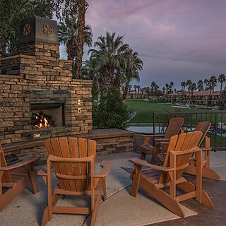 Marriott's Desert Springs Villas II — Golf Course Fireplace