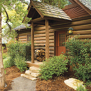 Big Cedar Wilderness Club &mdash; Sample Cabin Exterior