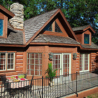 Big Cedar Wilderness Club &mdash; Sample Cabin Exterior