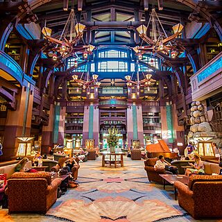 The Villas at Disney's Grand Californian Hotel & Spa — Resort Lobby