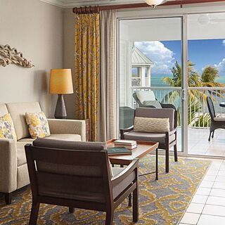 Hyatt Windward Pointe Resort &mdash; Sample Living Area With Attached Balcony