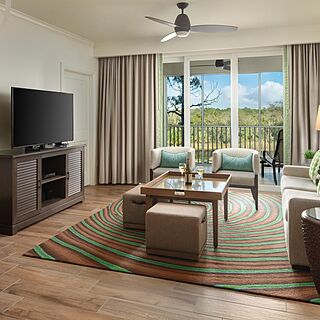 Hyatt Vacation Club At Coconut Cove &mdash; Sample Villa Living Area