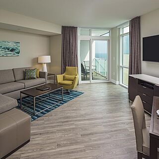 Ocean 22 by Hilton Grand Vacations &mdash; Sample Living Area