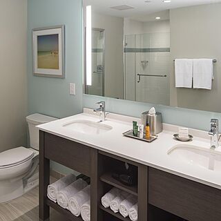 Ocean 22 by Hilton Grand Vacations &mdash; Sample Bathroom