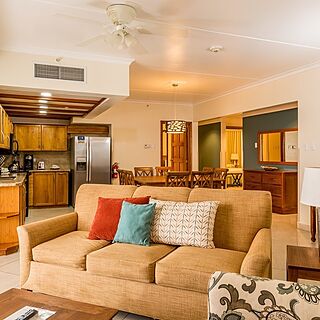 Paradise Beach Villas — Sample Living Area