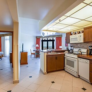 Paradise Beach Villas — Sample Kitchen