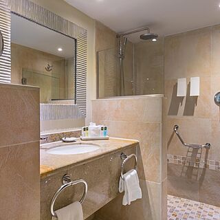 Barcelo Aruba &mdash; Sample Bathroom