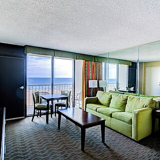 Beach Quarters Resort — Living Area