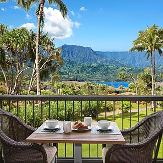 Hanalei Bay Resort — Sample Balcony