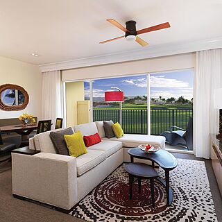 Kings' Land by Hilton Grand Vacations &mdash; Sample Living Area
